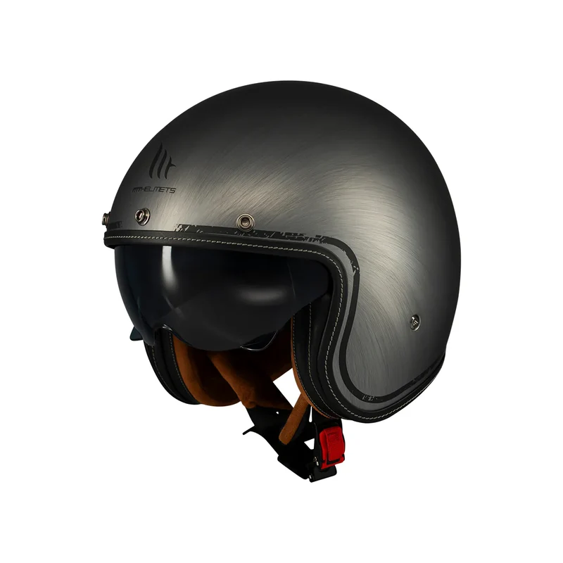 MT LE MANS 2 SV S SCRATCHED CHROME CASCO DE MOTO A2 MATE