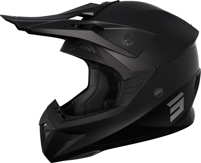 SHOT CASCO PULSE 2.0 DE MOTOCROSS NEGRO MATE