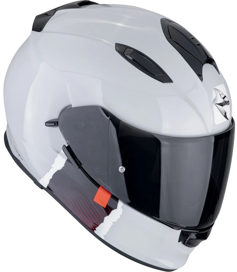 SCORPION CASCOS INTEGRALES EXO 491 CODE GRIS ROJO