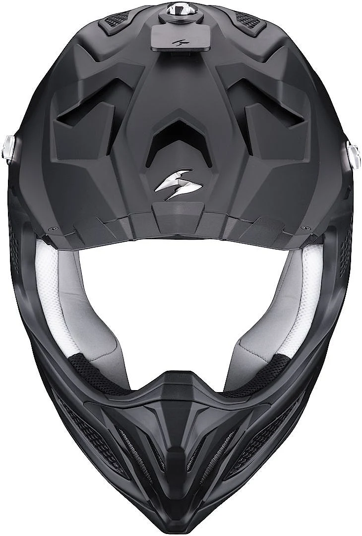 SCORPION VX 22 AIR SOLID Motocross Casco Negro mate