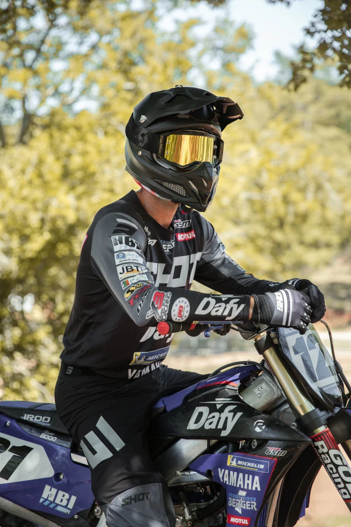 SCORPION VX 22 AIR SOLID Motocross Casco Negro mate
