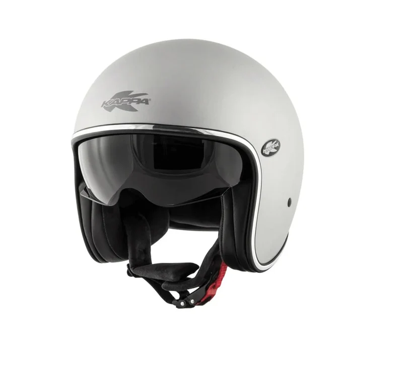 KAPPA KV29 PHILADELPHI VRD Scooter Jet Casco Plata
