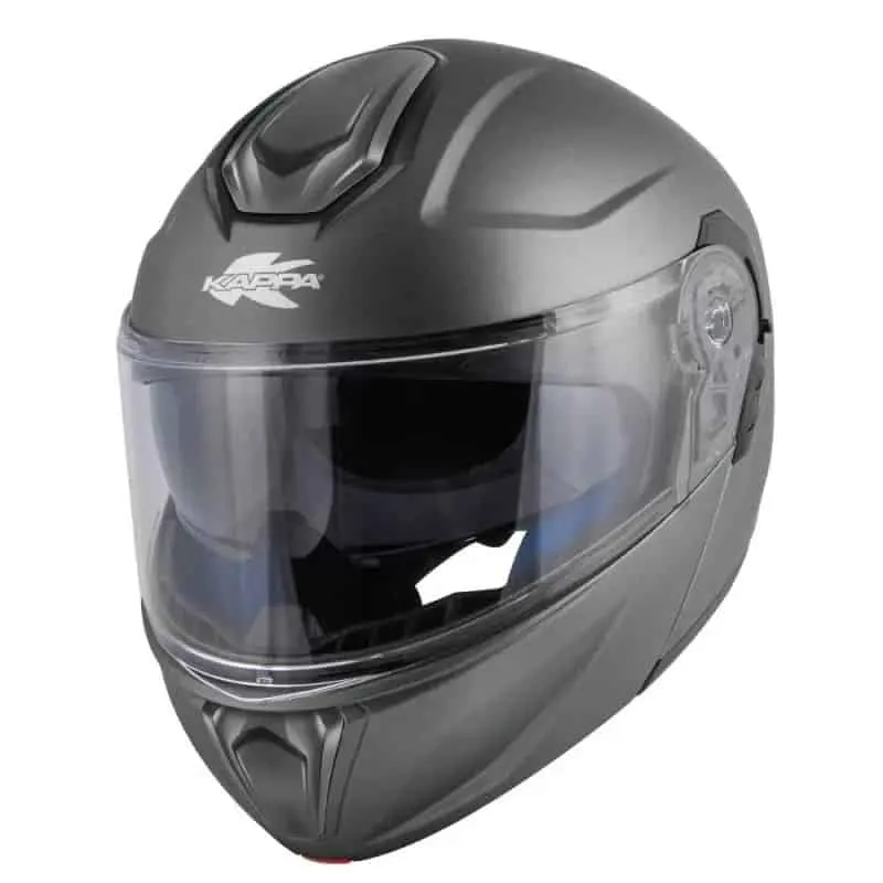 KAPPA KV50 BASICO MOTO MODULAR CASCO TITANIO MATE