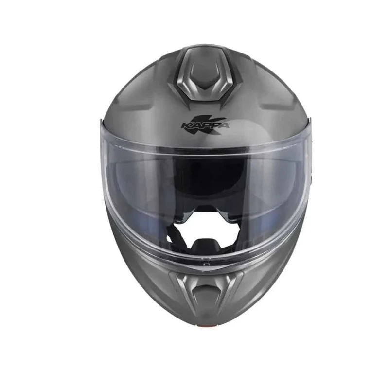 KAPPA KV50 MOTO MODULAR CASCO BASICO GRIS BRILLO