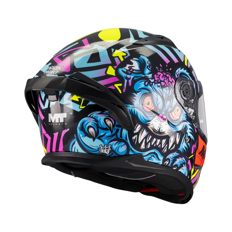 MT BRAKER SV CRAZY TEDDY INTEGRAL CASCO DE MOTO B7 GLOSS