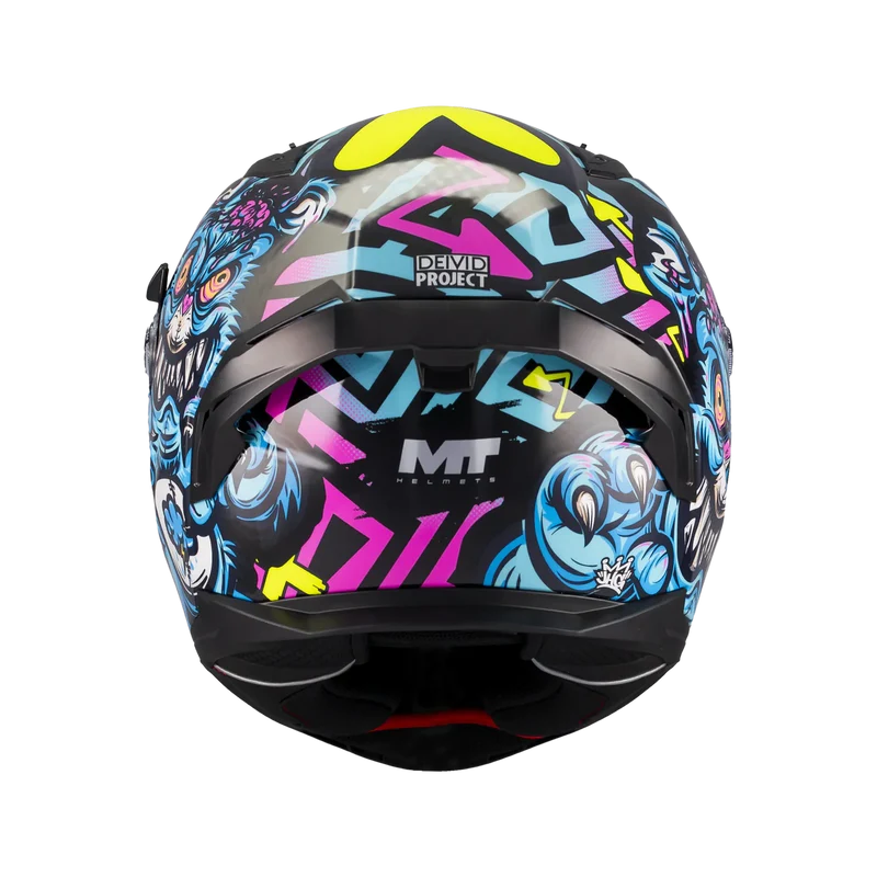 MT BRAKER SV CRAZY TEDDY INTEGRAL CASCO DE MOTO B7 GLOSS