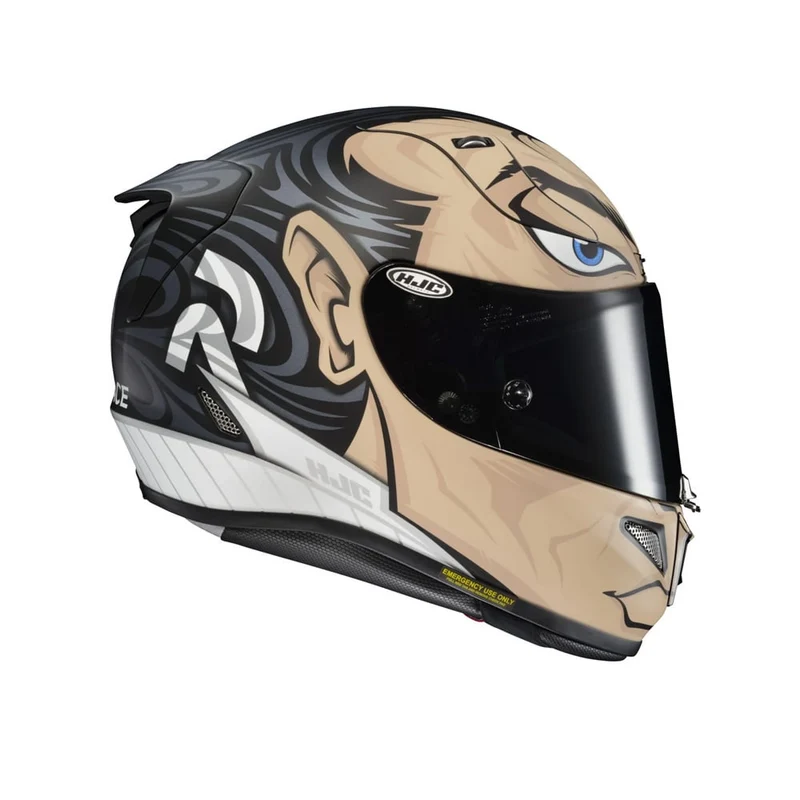 HJC RPHA 11 TWO FACE DC COMICS MC1SF CASCO INTEGRAL DE MOTOCICLETA