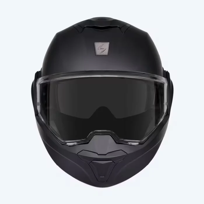 SCORPION EXO-TECH EVO SOLID CASCO DE MOTO MODULAR NEGRO