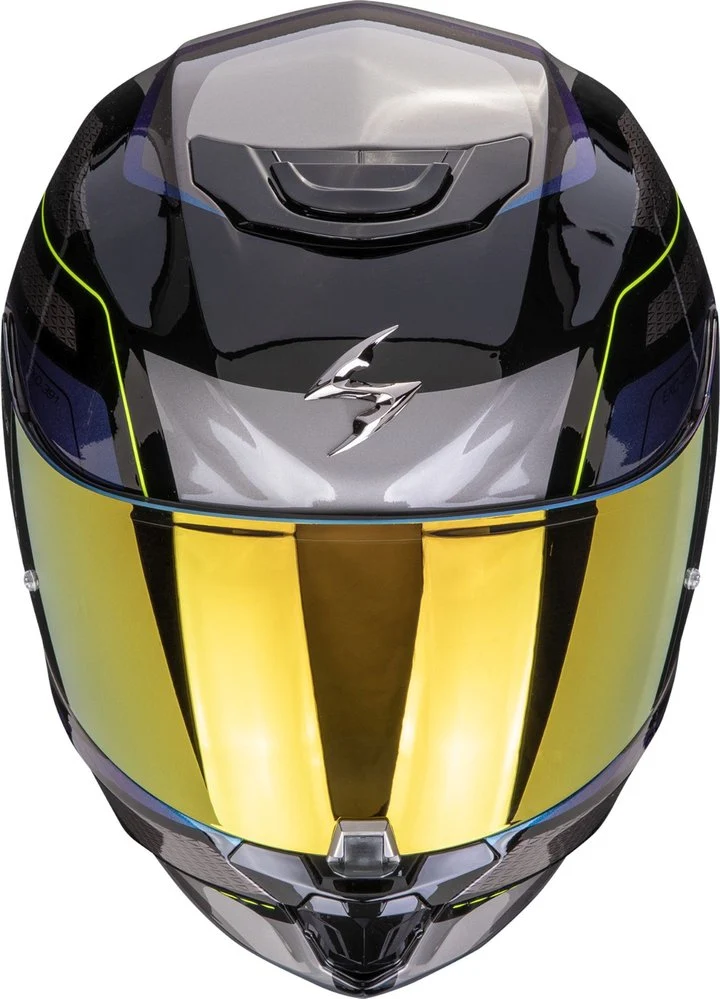 SCORPION EXO-391 LEO CASCO INTEGRAL NEGRO AZUL