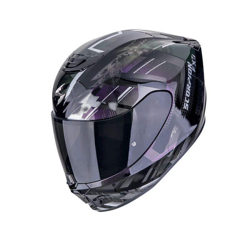 SCORPION CASCOS INTEGRALES EXO-391 CLUTTER NEGRO CAMALEÓN