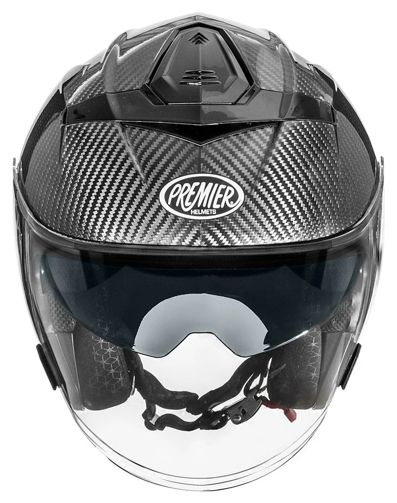 PREMIER JT5 CARBON CASCO ABIERTO DE MOTOCICLETA