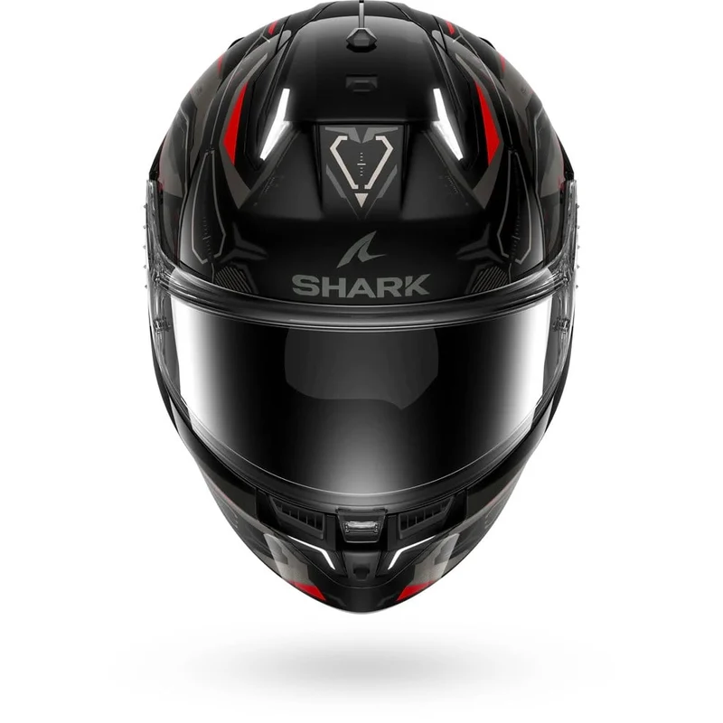 SHARK SKWAL i3 Casco Integral Linik Negro Antracita Rojo