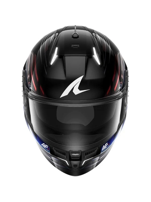 SHARK SKWAL i3 Casco Integral LIGHT-BLUR Negro Rojo Azul