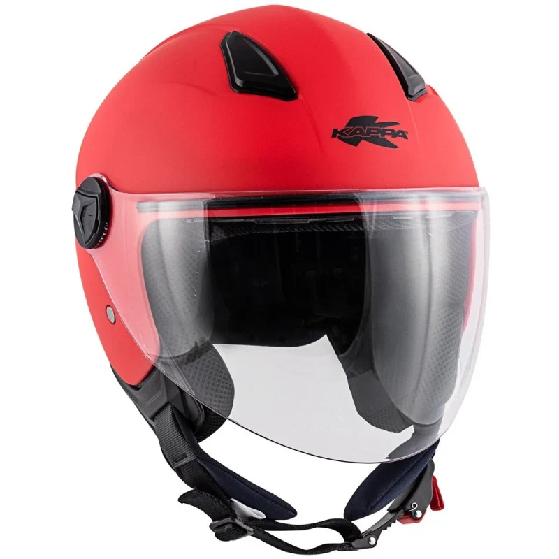 KAPPA KV28 Miami Casco Jet Moto Rojo