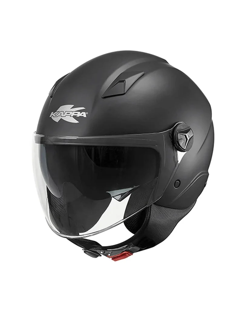 KAPPA KV28 Miami Moto Urbana Conducción Casco Negro