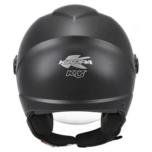 KAPPA KV28 Miami Moto Urbana Conducción Casco Negro