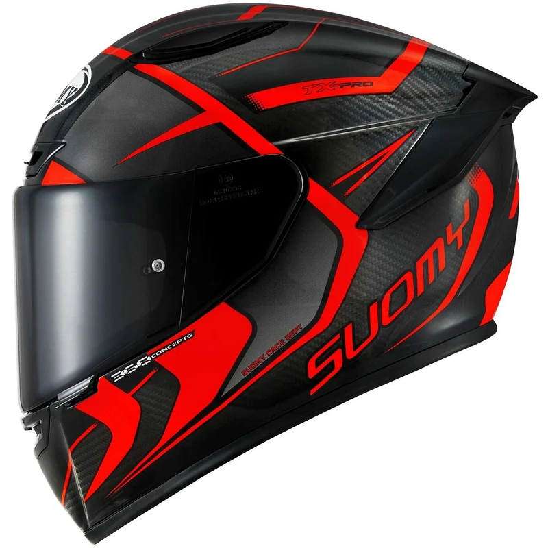 SUOMY-CASCOS TX-PRO ADVANCE RED FLUO