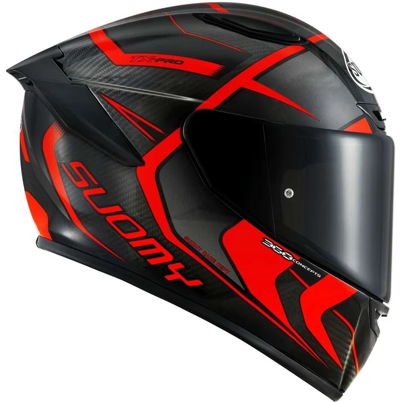 SUOMY-CASCOS TX-PRO ADVANCE RED FLUO