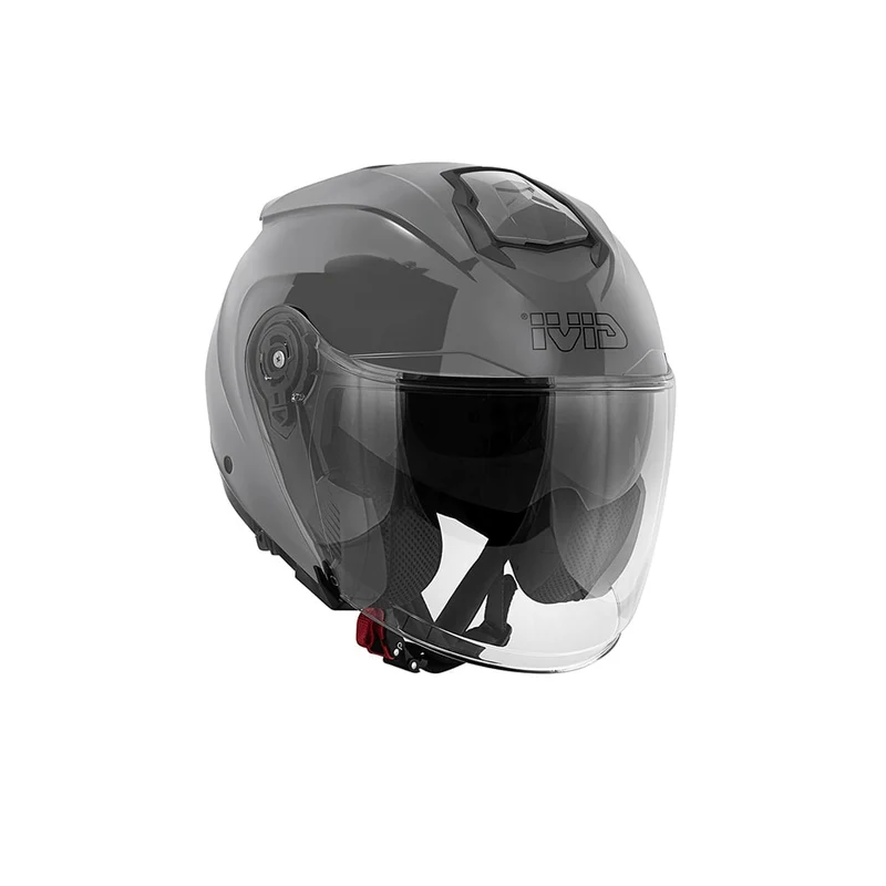 GIVI X25 Solid Casco Jet Para Moto Urbana Gris