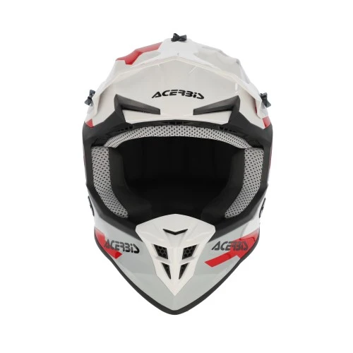 ACERBIS CASCO LINEAR 2206 BLANCO ROJO