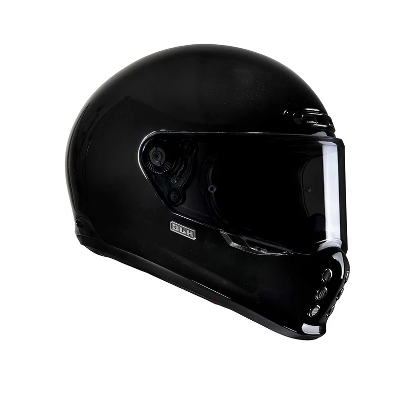 HJC V10 UNI motociclismo integral Casco negro brillante