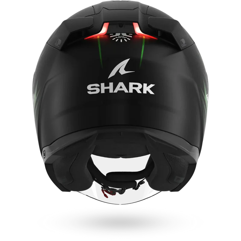 SHARK SKWAL i3 JET Light-Blur Casco Negro Mate Verde Blanco