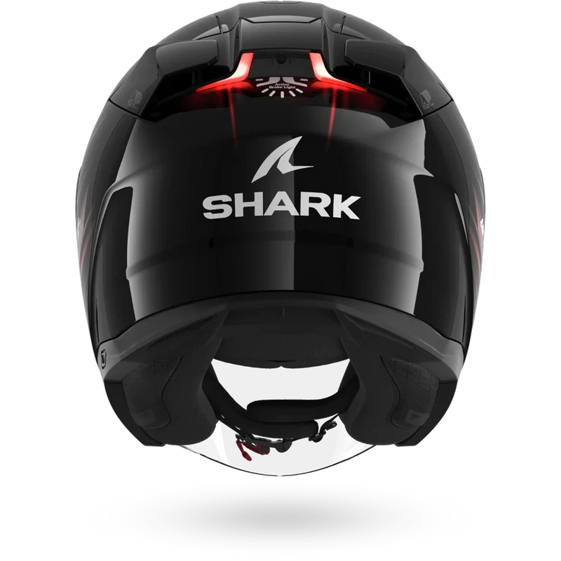 SHARK SKWAL i3 JET Light-Blur Casco Negro Rojo Blanco