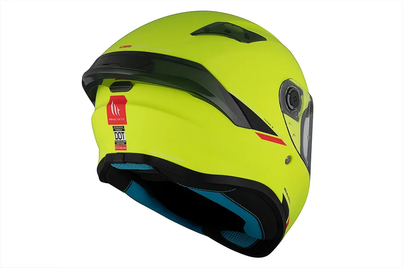 MT TARGO S SOLID S INTEGRALES DEPORTIVOS TURISMO CASCO DE MOTO A3 AMARILLO MATE