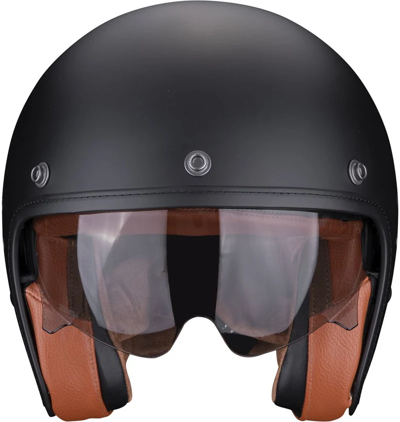 SCORPION BELFAST EVO LUX ABIERTO CASCO Negro mate