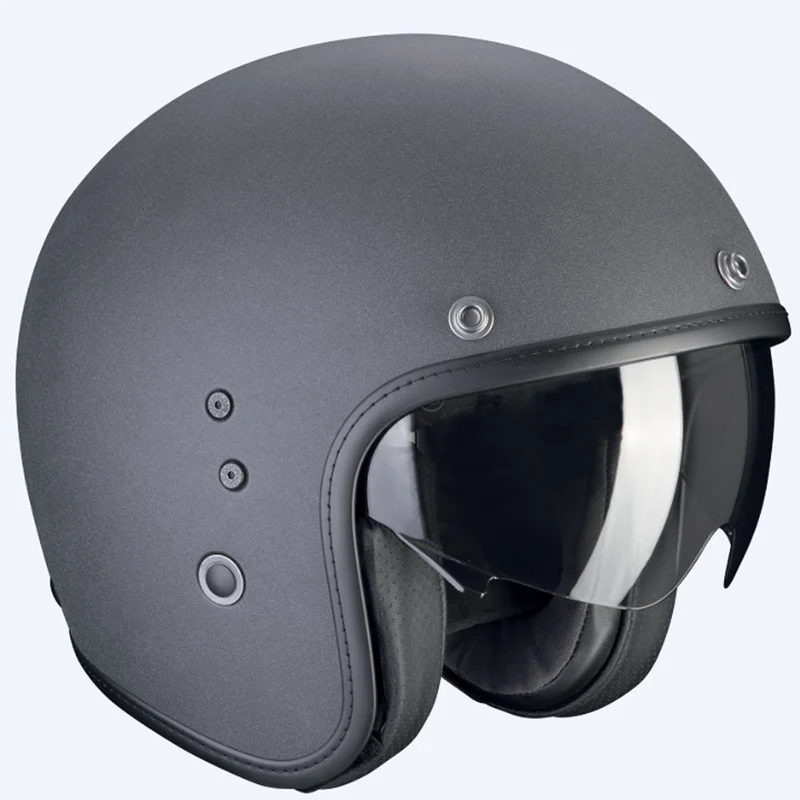 SCORPION - BELFAST EVO GRAPHITE ABIERTO CASCO Gris oscuro