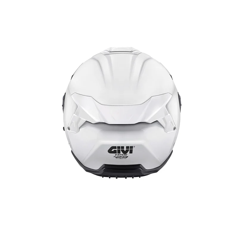 GIVI X29 Fiber Urbana Calle Para Moto Casco Jet Blanco Brillante Pieno