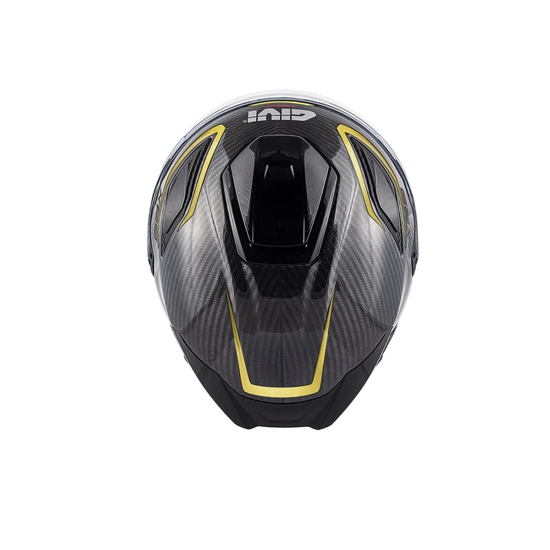 GIVI X29 Casco Jet Para Scooter De Carbono BR Dorado