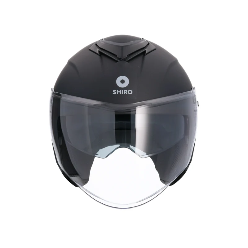 SHIRO CASCO OF852 IBIZA MONOCOLOR GRAFITO MATE