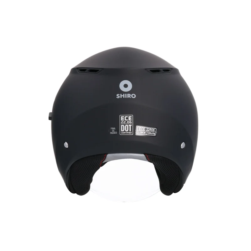 SHIRO CASCO OF852 IBIZA MONOCOLOR GRAFITO MATE