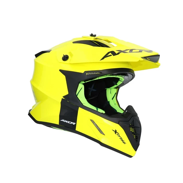 AXOR CASCO X-CROSS MONOCOLOR AMARILLO FLUOR