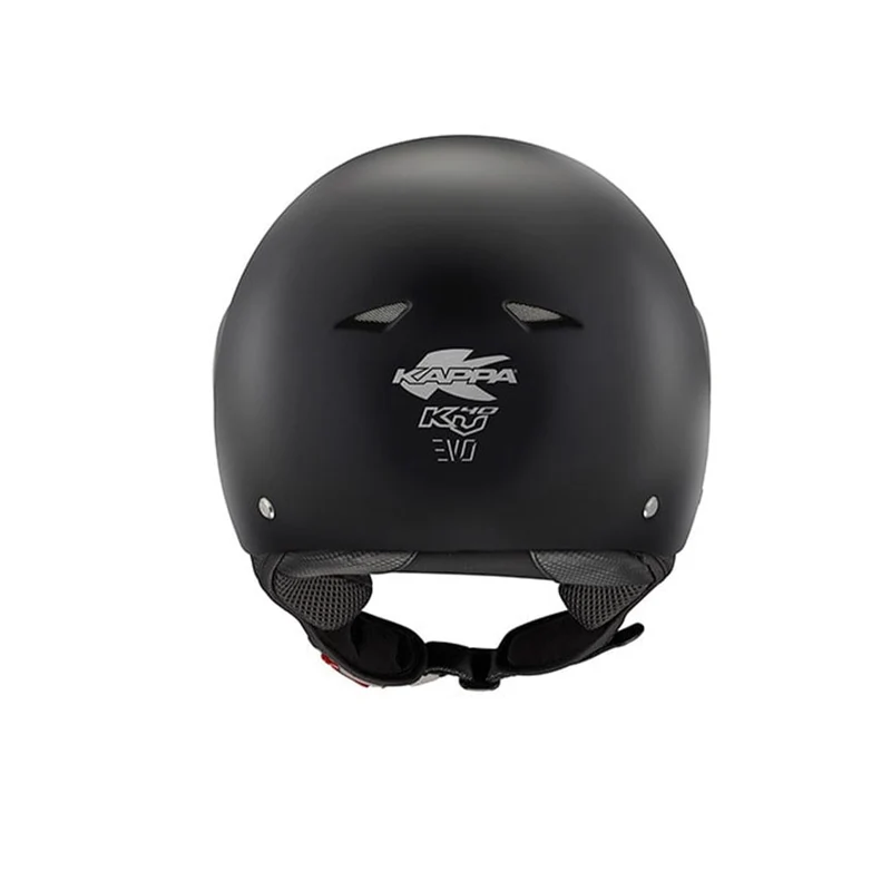 KAPPA KV40S moto cara abierta Casco negro mate