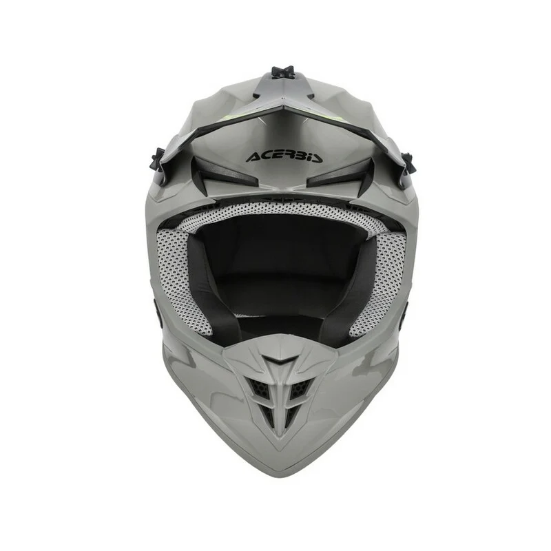 ACERBIS LINEAR 22-06 SOLID COLOR 131 CASCO MOTOCROSS DE MOTO GRIS 2