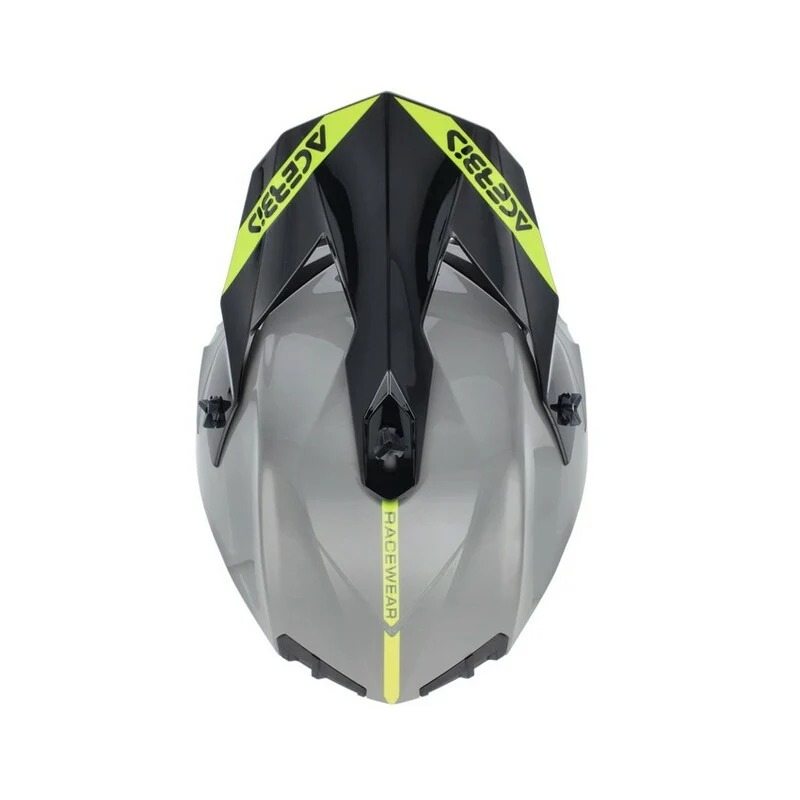 ACERBIS LINEAR 22-06 SOLID COLOR 131 CASCO MOTOCROSS DE MOTO GRIS 2