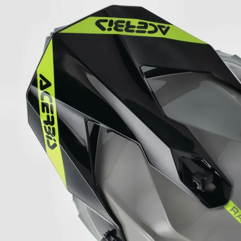 ACERBIS LINEAR 22-06 SOLID COLOR 131 CASCO MOTOCROSS DE MOTO GRIS 2