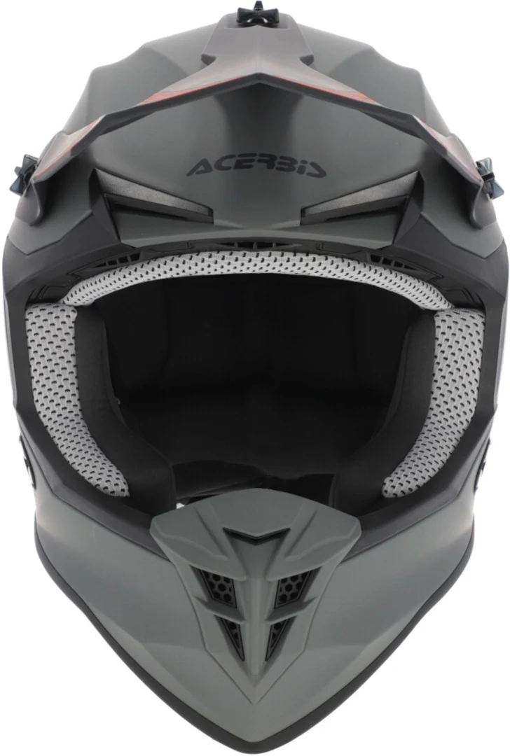 ACERBIS LINEAR 22-06 SOLID COLOR 130 CASCO MOTOCROSS DE MOTO GRIS