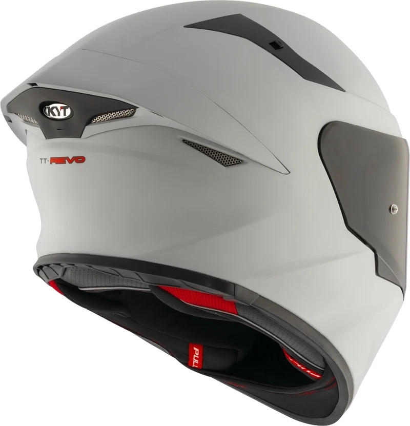 KYT CASCO TT-REVO PLAIN MATT GREY
