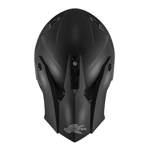 KAPPA KV49 EVO Todoterreno Motocross Casco Negro