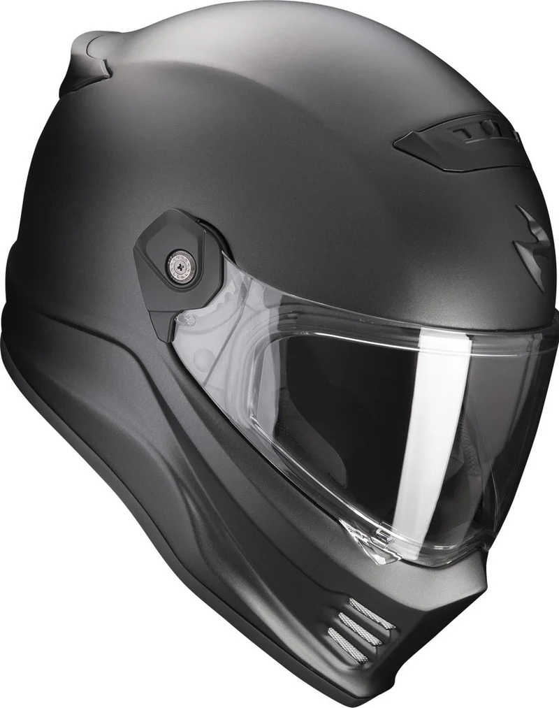 SCORPION CASCOS INTEGRALES COVERT FX SOLID NEGRO PERLA MATE