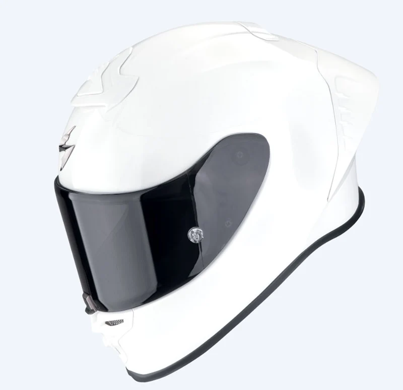 SCORPION EXO-R1 EVO AIR SOLID INTEGRAL CASCO Blanco Perla