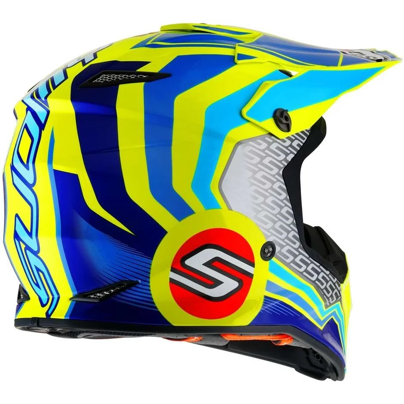 SUOMY-CASCOS MX SPEED PRO FORWARD BLUE/YELLOW