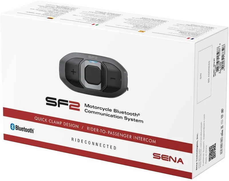 SENA SF2 Intercomunicador Moto Paquete Individual