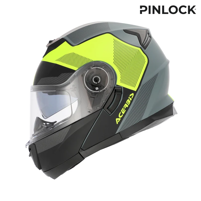 ACERBIS CASCO SEREL 22.06 NEGRO AMARILLO FLÚOR