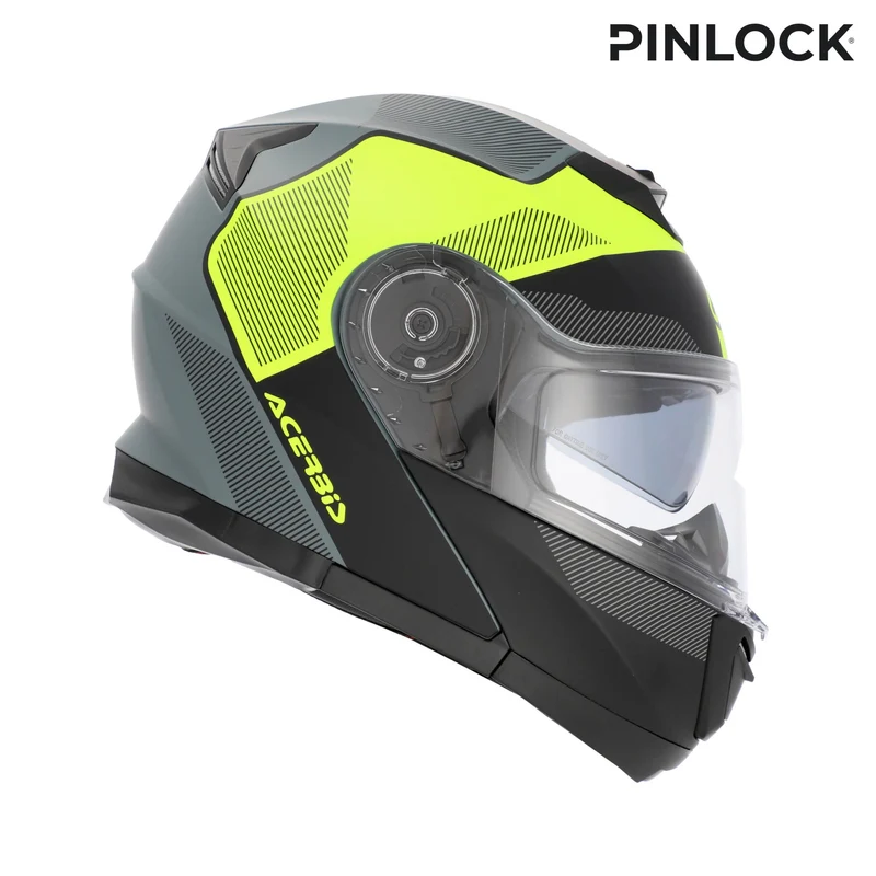 ACERBIS CASCO SEREL 22.06 NEGRO AMARILLO FLÚOR