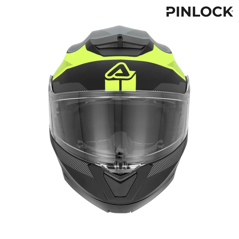 ACERBIS CASCO SEREL 22.06 NEGRO AMARILLO FLÚOR