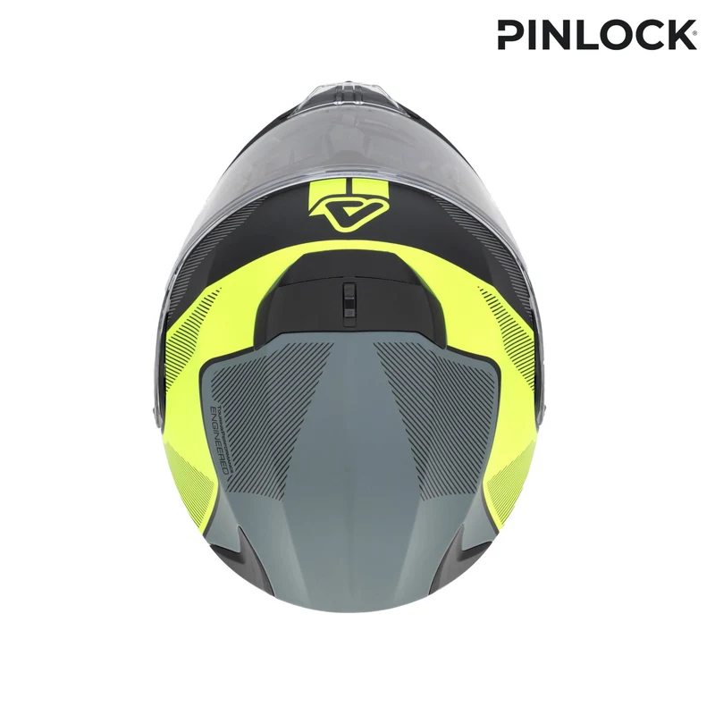 ACERBIS CASCO SEREL 22.06 NEGRO AMARILLO FLÚOR